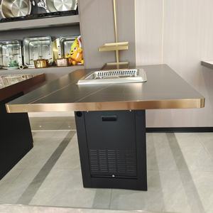 Rookloze <span class=keywords><strong>Hot</strong></span> <span class=keywords><strong>Pot</strong></span> <span class=keywords><strong>BBQ</strong></span>-tafels voor horeca - Product Image 2