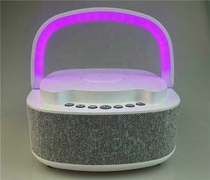 ลำโพงพกพา S301 พร้อมไฟ RGB รองรับการชาร์จไร้สาย 15W นาฬิกาปลุก ไฟส่องสว่าง และการ์ดหน่วยความจำ เหมาะสำหรับเป็นของขวัญวันเกิด ขายส่ง - Product Image 2