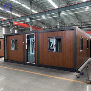 Vente en gros, expédition, maison préfabriquée pliable, conteneur extensible de 40 pieds, 20 pieds, maison préfabriquée portable, 2, 4, 5 chambres - Product Image 4