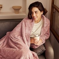 Winterdecke 50x70 Zoll Superweiche Flauschige Strickfleece-Decke Milbenhemmend Modern 100% Polyester Anpassbar Super