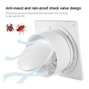 100mm à faible bruit cuisine salle de bain ventilateur de Ventilation petite taille sanitaire toilette en plastique aspiration <span class=keywords><strong>d</strong></span>'<span class=keywords><strong>air</strong></span> ventilateur <span class=keywords><strong>d</strong></span>'extraction pour la maison - Product Image 3