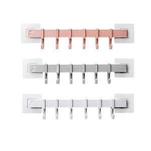 Multi Functional Kitchen <strong>Storage</strong> Hooks <strong>Cabinets</strong> with 6 Hooks Home <strong>Storage</strong> Racks Cutlery <strong>Cabinets</strong> Chest <strong>Towels</strong> Wall Hooks - Product Image 1