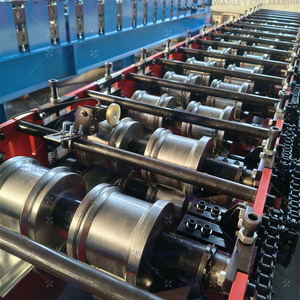 0.7-1.5mm Galvanized Steel Automatic Roller <b>Shutter</b> Door Bottom Beam Plate Making Forming Machine - Product Image 6