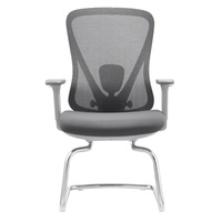 Chaise de visiteur en maille confortable et simple, mobilier moderne pour salle de réunion, chaise de conférence, chaise d'ordinateur en maille – Vente en gros
