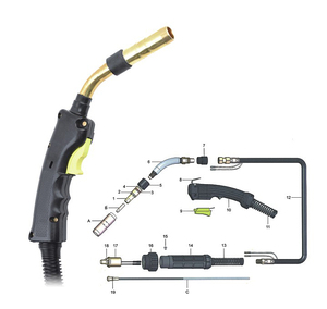 Torche de soudage MIG Uweld, vente directe d'usine, pour usage professionnel - Product Image 3