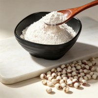 Poudre de fruit de Gorgone pour l'alimentation santé, farine de graines de Gordon Euryale, disponible en OEM