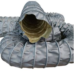 Échappement <span class=keywords><strong>flexible</strong></span> ignifuge à hautes températures d'automobile d'échappement de chauffage de conduit de conception contemporaine - Product Image 2