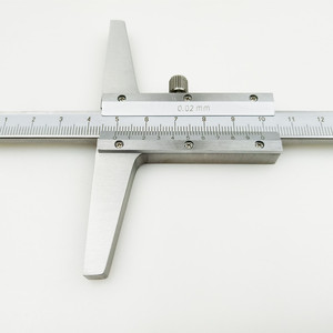 Guilin Vernier Depth Gauge 0-150mm 0.02mm <b>Precision</b> Stainless Steel Measurement <b>Tool</b> - Product Image 5