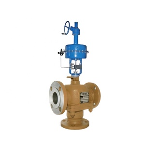 Corps de vanne thermostatique à 3 voies en acier au carbone AMOT BC, régulation automatique de la température pour le contrôle des fluides - Product Image 2