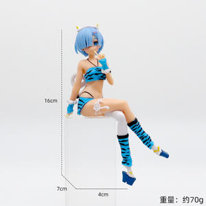 Vente en gros Anime Girl Figura Toy Sexy Japanese Girls Re Zero Rem Ram Figurine PVC Sailor Moon Anime Figure Anime Statue Poupée - Product Image 6