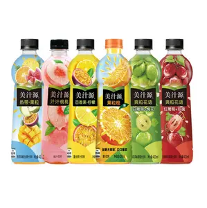 Toptan egzotik içecekler plastik şişe içecekler 420ml softs içecek lezzetli meyve suyu