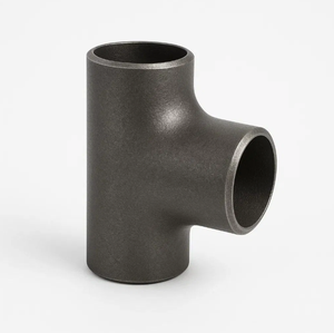 Raccord de tuyauterie en acier inoxydable 304/316 noir DIN sans soudure, résistant à la corrosion, à basse pression, en forme de T, égal et réducteur - Product Image 6