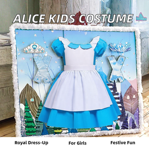 Disfraz <span class=keywords><strong>de</strong></span> princesa para niños y niñas, disfraz <span class=keywords><strong>de</strong></span> fiesta <span class=keywords><strong>de</strong></span> Cosplay <span class=keywords><strong>de</strong></span> <span class=keywords><strong>Anime</strong></span> Alice para Halloween, Navidad, Dirndl, héroe <span class=keywords><strong>de</strong></span> verano - Product Image 2