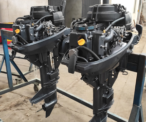 Nouveau moteur hors-bord à essence 4 temps 9,9 CV, démarrage électrique, 2 cylindres, moteur de bateau à queue longue - Product Image 3