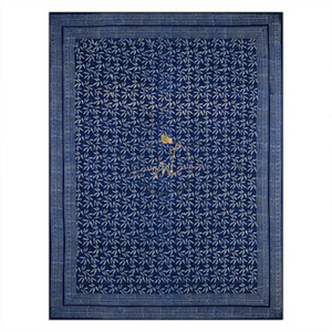 2026 Indian Hand <b>Block</b> Printed Plain Style Quality Hotel Use Bedsheet 100% Cotton 300TC OEM Manufacturer Price 90x108inch - Product Image 1