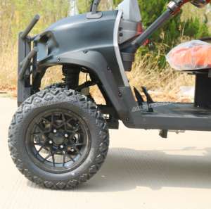 2025 नए मॉडल अनुकूलन योग्य 72 वोल्ट 4 सीटर इलेक्ट्रिक ऑफ-रोड गोल्फ कार्ट के साथ 5kw मोटर लिथियम बैटरी - Product Image 5