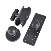 Accessoires de kayak transfrontaliers Yak Outdoors : Kit de support rotatif à 360° pour sondeur de pêche en nylon pour la navigation et la pêche en mer