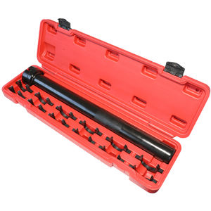 Juego de Herramientas de Reparación Automotriz de 13 Piezas para Instalar y Extraer Extremos de Barra de Acoplamiento Interna, 12 Adaptadores, Llave de Timón de 1/2\" - Product Image 1