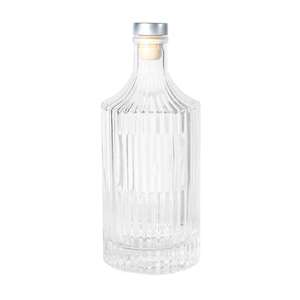 Botellas de vino de whisky Vodka <span class=keywords><strong>Gin</strong></span> de vidrio con tapa de rosca con decoración de frutas y diseño serigrafiado - Product Image 1
