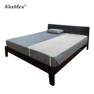 Một nửa Kích thước nối đất dẫn điện 9% Bạc sợi bông hữu cơ nền tảng tấm ga trải giường - Product Image 2