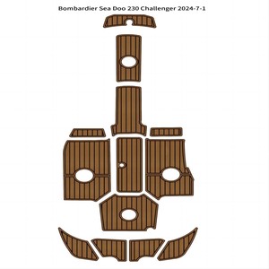 Plataforma de Baño para <span class=keywords><strong>Sea</strong></span> <span class=keywords><strong>Doo</strong></span> 230 Challenger <span class=keywords><strong>2013</strong></span>, Alfombrilla de Espuma EVA para Cabina, Estilo SeaDek MarineMat, Autoadhesiva, Imitación Madera de Teca - Product Image 1
