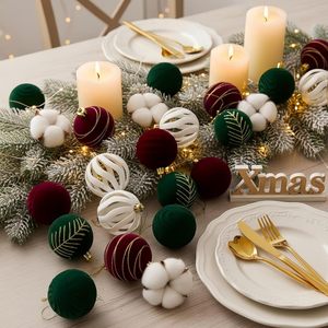 Nouvelle Décoration de Noël Personnalisée : Boule en Plastique Floqué 8mm Faite à la Main, Imprimée UV Multicolore, pour Arbre de Noël – Article Très Demandé pour les Fêtes - Product Image 6