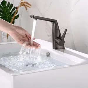 Ablinoxシングルハンドルホールゴールドバスルーム洗面器シンクタップタップミキサー蛇口バスルーム用