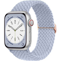 Bracelet en nylon tissé pour Apple Watch S10, 38 mm/49 mm, fermeture à pression, bracelet tendance