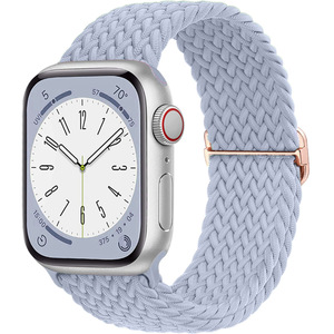 Correa de Nailon Tejido para <span class=keywords><strong>Apple</strong></span> <span class=keywords><strong>Watch</strong></span> S10, 38mm/49mm, Cierre a Presión, Pulsera Moderna - Product Image 5