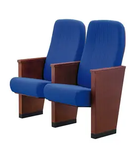 佛山现代木制礼堂连接椅子用手臂