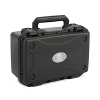 271612 OEM Étui rigide en plastique imperméable et antichoc de petite taille avec mousse personnalisée pour appareil photo, haut-parleur audio, microphone sans fil