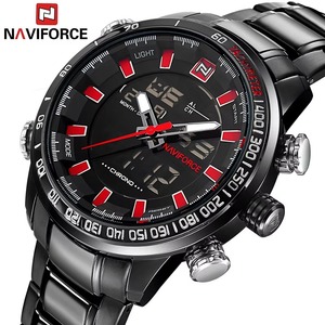 Reloj de Pulsera de Acero Inoxidable con Movimiento Digital de Cuarzo para Hombre, Reloj de Moda, Reloj Masculino, Cronógrafo - Product Image 5