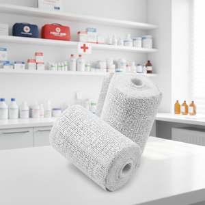 جيبسونا طبية البوب-ضمادة باريس مع أنواع مرنة من نسيج البوليمر الفرقة مساعدة على الجص الضمادات اللاصقة - Product Image 1