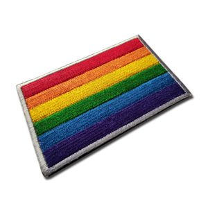 Emblema bordado gay orgulho lgbt polyamory orgulho, patch de emblema com gancho e laço - Product Image 3