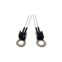 Plaque de fixation à souder personnalisable pour thermistance NTC 100K 3950 à sortie analogique avec fils pour capteur de température de réfrigérateur
