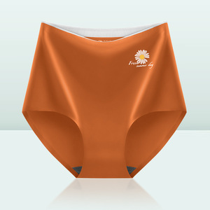 Venta al por mayor Bragas de seda de hielo sin costuras <span class=keywords><strong>Mujeres</strong></span> Calzoncillos <span class=keywords><strong>bonitos</strong></span> Bragas de nylon Ropa interior de mujer de cintura alta Bragas de alta calidad - Product Image 4