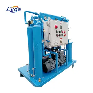 Factory supplier vacuum hydraulic oil filtration decolorization machine