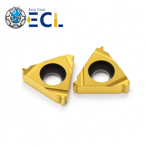 Insertos de roscado cuadrados de carburo ISO con recubrimiento PVD, punta de herramienta de torneado de 60 grados para torno CNC, corte de metales, OEM disponible - Product Image 4