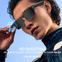 Lunettes Intelligentes Traducteur L802 avec Reconnaissance, Caméra d'Enregistrement Vidéo/Audio 8MP, Traduction IA, Contrôle Tactile/Vocal/par Application et Wi-Fi