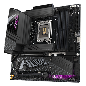 Carte mère LGA1851 Z890M AORUS ELITE WIFI7, carte mère LGA1851, processeur Intel Z890, processeur Intel ultra, micro-ATX - Product Image 2