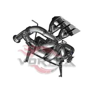 Sistema de Escape con Silenciador Catback de Acero Inoxidable Pulido Espejo OEM de Vortex Factory para Lamborghini Aventador LP700 - Product Image 5