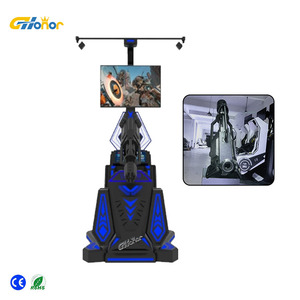 Máquina de Juego de Disparos <span class=keywords><strong>VR</strong></span> Gatling con Pantalla LCD HD de 42 Pulgadas, <span class=keywords><strong>18</strong></span> <span class=keywords><strong>Juegos</strong></span> Clásicos, Uso en Interiores, 1 Jugador - Product Image 2