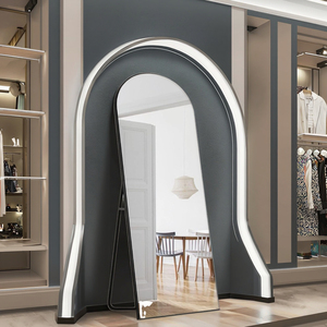 Nhà đầy đủ chiều dài gương lớn kích thước đầy đủ chiều dài Gương di chuyển sàn đứng gương - Product Image 2