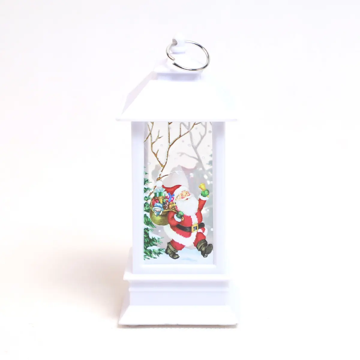 Animated Hotel Christmas Indoor Decorations Miniature Vintage Outdoor Candle Lantern