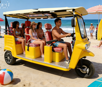 Tricycle électrique homologué EEC & COC L5e-A pour le transport de passagers, véhicule Euro 5+ homologué pour la circulation sur route en UE