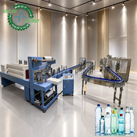Ligne de production d'eau minérale haute vitesse CGF18-18-6 6000BPH pour bouteilles PET de 0,5L