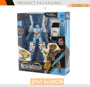 Đồ Chơi Xe Hơi Cho Bé Trai, Đồ Chơi Xe Hơi <span class=keywords><strong>Robot</strong></span> Biến Hình Deformer Âm Thanh Ánh Sáng Dịu Nhẹ - Product Image 5