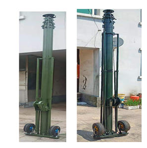 Мобильная телескопическая мачта-вышка на колесах из алюминия, 20 м, для обслуживания коров - Product Image 1