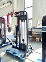 Machine de musculation professionnelle SK pour exercices Pec Fly et Deltéens Posterior, en acier Q235, avec pile de poids de 70 kg, entraîneur de poitrine Butterfly, équipement de gym