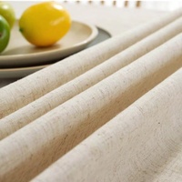 Nappe en coton et lin à motifs multiples, taille personnalisée, résistante aux plis, style rustique, pour mariage, fête à domicile